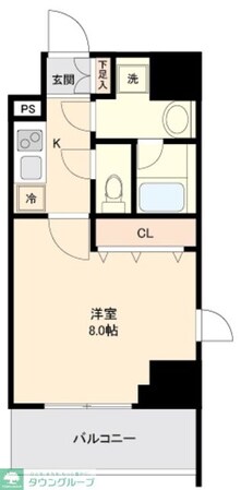 リテラス大島の物件間取画像